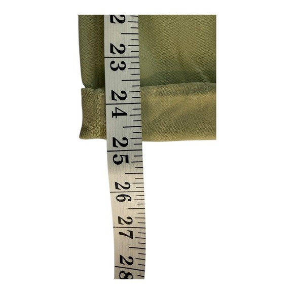 AG Adriano Goldschmied The Caden Tailored Trouser Khaki Beige Size 4 (27) NWT - Picture 7 of 7